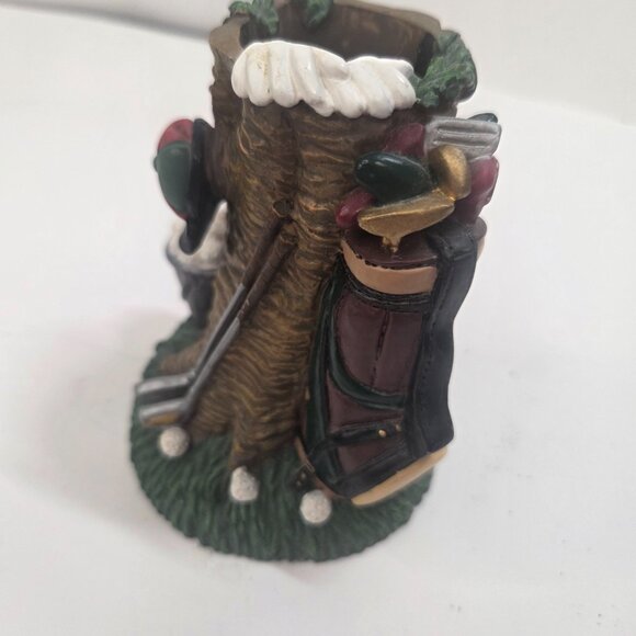 Resin Golf Décor Office Desk Caddy Pen Well   Cute little desk sitter for pens, - Picture 12 of 12